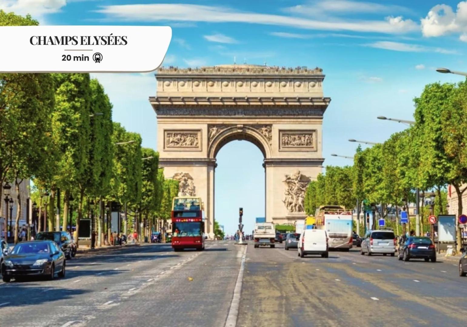 377 Suite Stella - Superbe Appartement A Paris Exterior foto